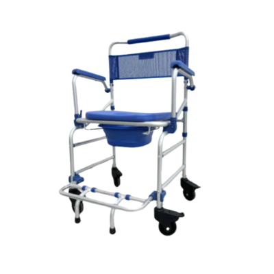 Cadeira de Banho D55 Ultraleve 4 em 1 até 135kg Dellamed