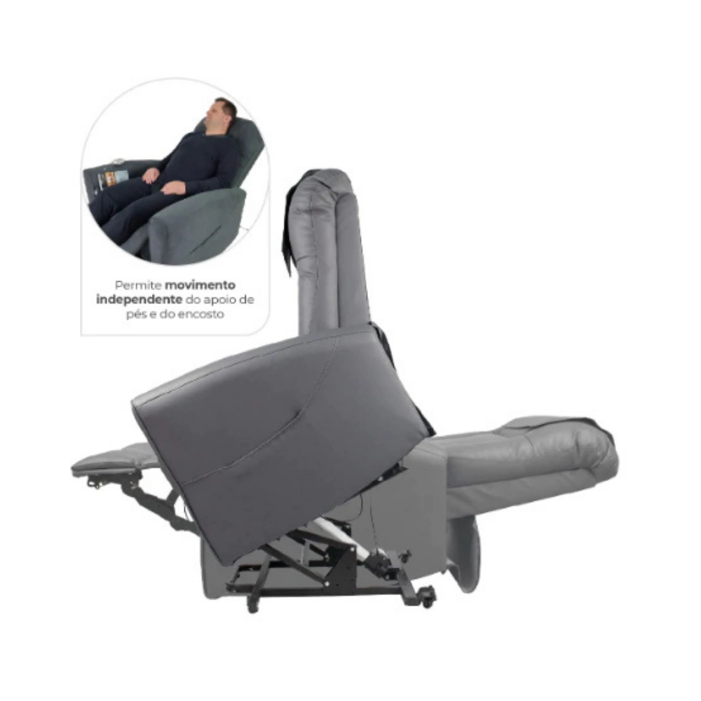 Poltrona Massageadora Elevamed Dellamed - Imagem 3