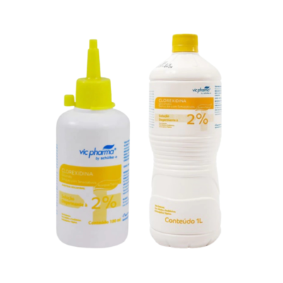 Clorexidina com tensoativos e degermante 2% VIC PHARMA