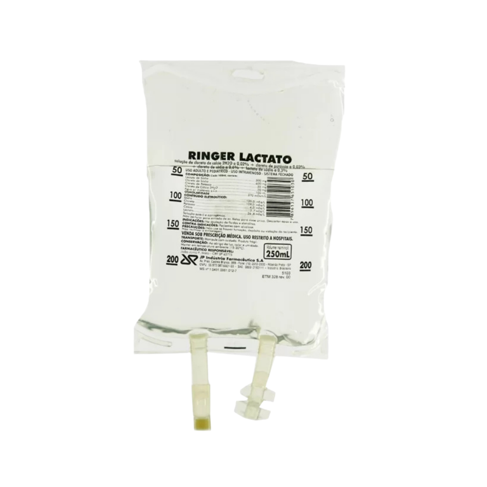 Soro Ringer Lactato Bolsa 250ml Jp