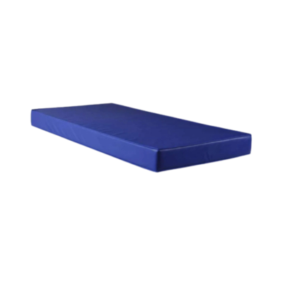 Colchão Hospitalar 188x88x12cm Capa Impermeável Azul Royal