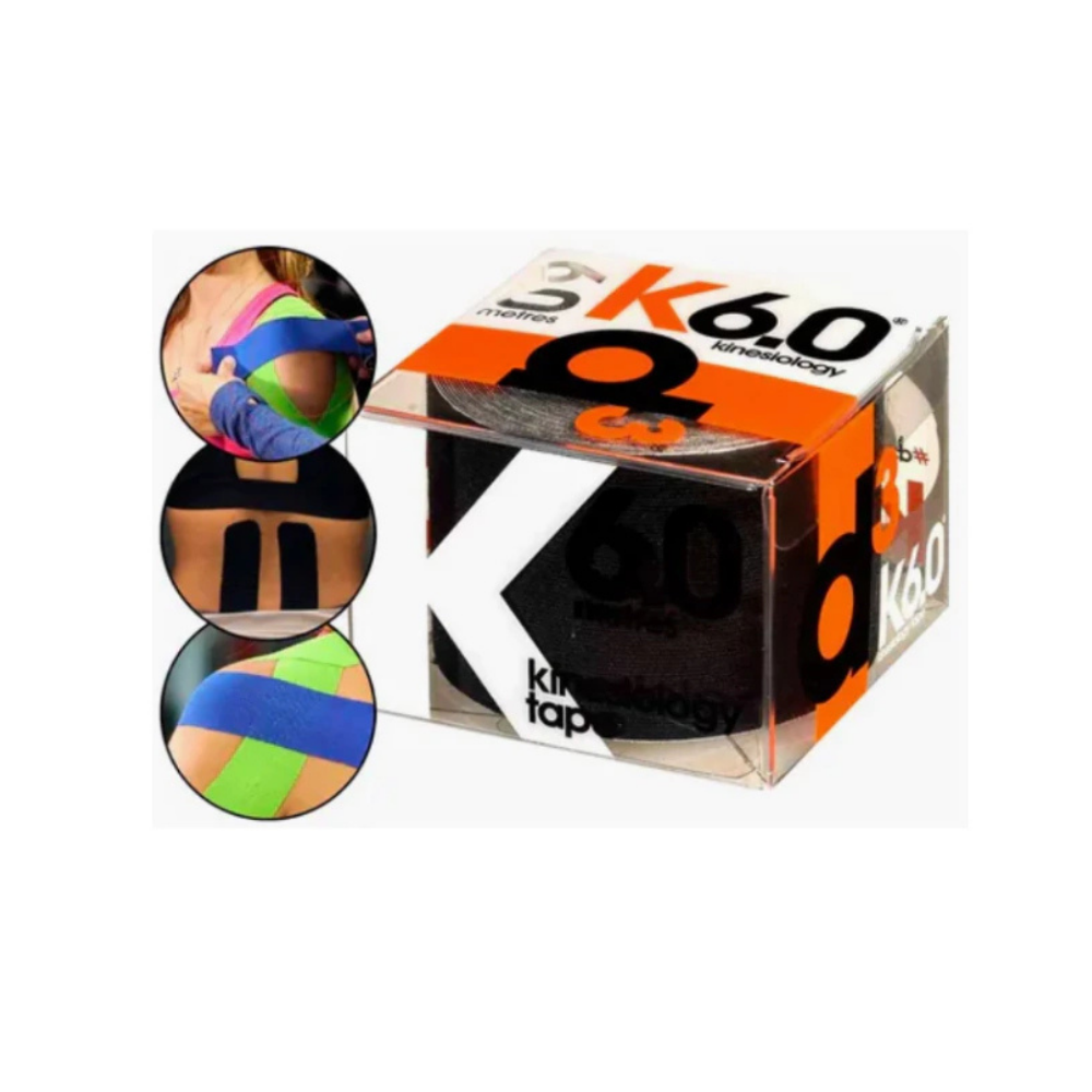 Bandagem Fita Kinesiológica Proteção Tape D3 50mm X 6 Metros