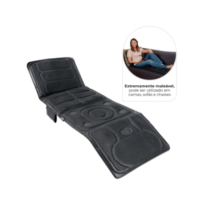 Esteira Massageadora 10 motores Bivolt - Dellamed