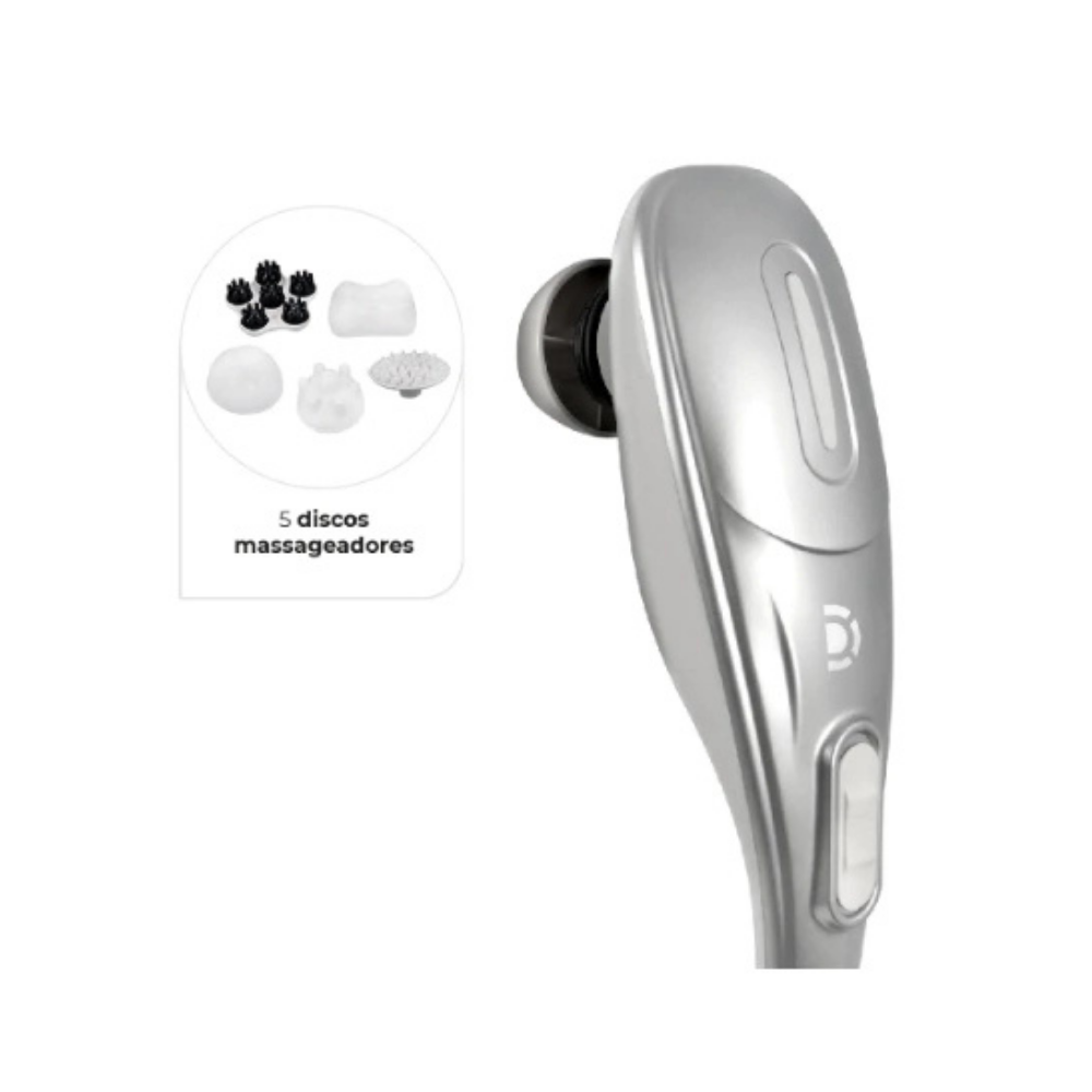 Massageador Corporal Hammer com 5 Discos - Dellamed - Imagem 3
