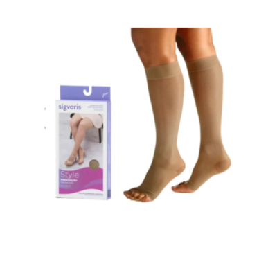Meia de Compressão 3/4 Sigvaris Audace 15-20 mmHg