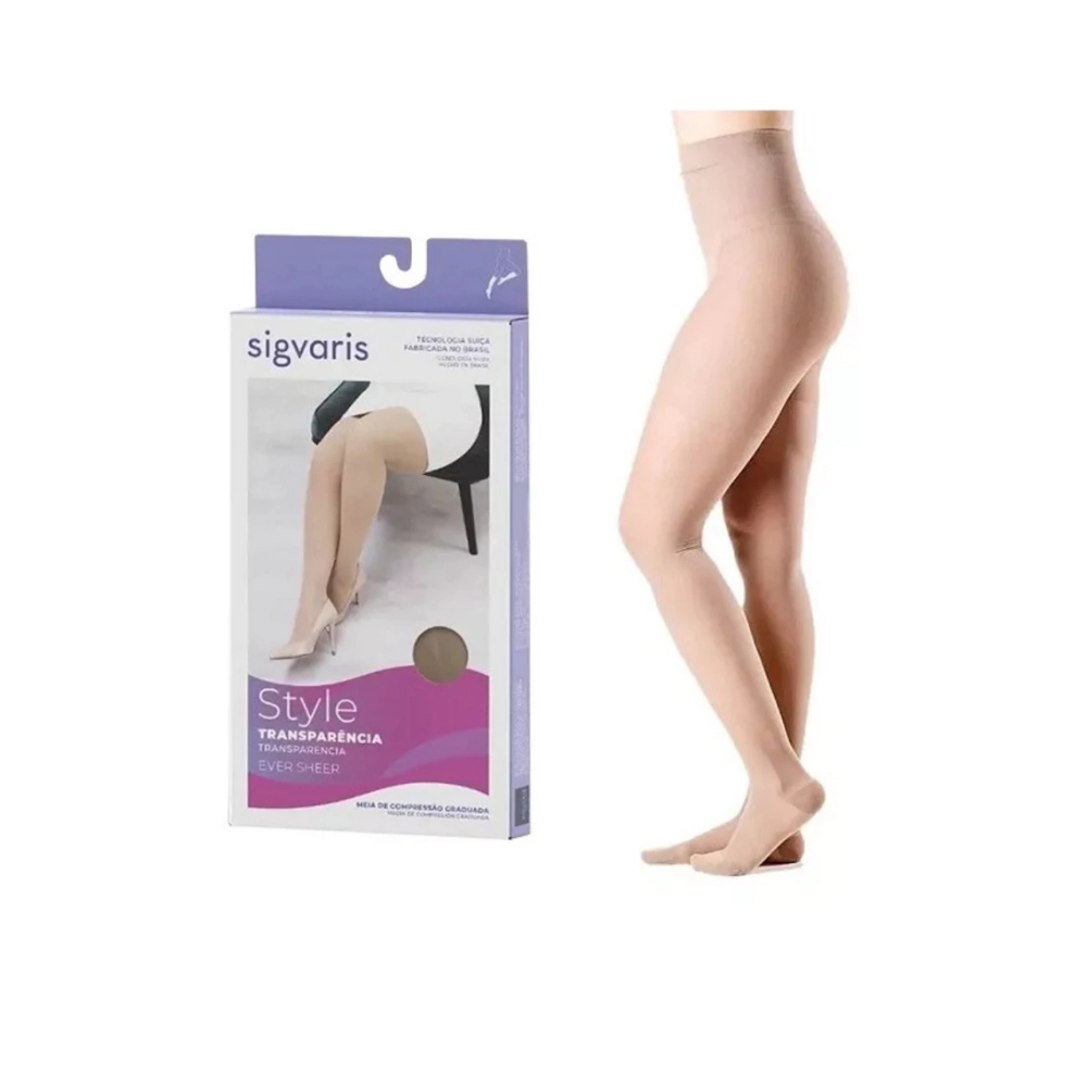 Sigvaris Style Transparência Ever Sheer 20-30 Meia Calça
