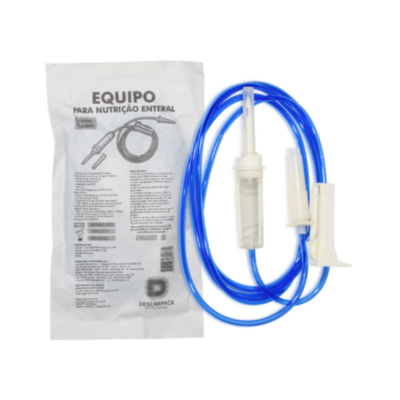 Equipo Nutrição Enteral Escalonado