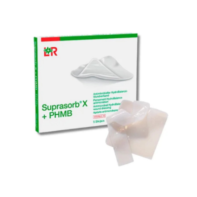 Curativo Suprasorb X + PHMB Hidrofibra 9x9cm - Lohmann & Rauscher